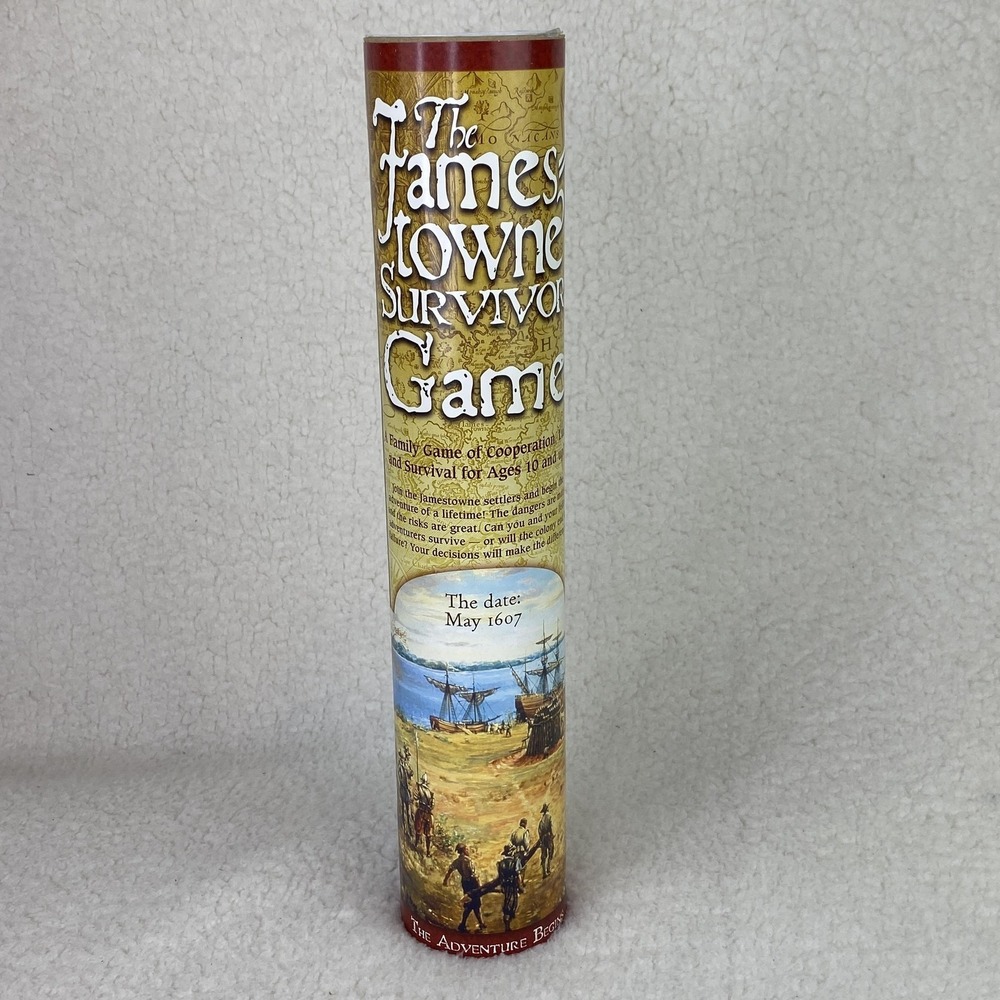 Chatham Hill Games The Jamestowne Survivor Game Complete Family Strategy